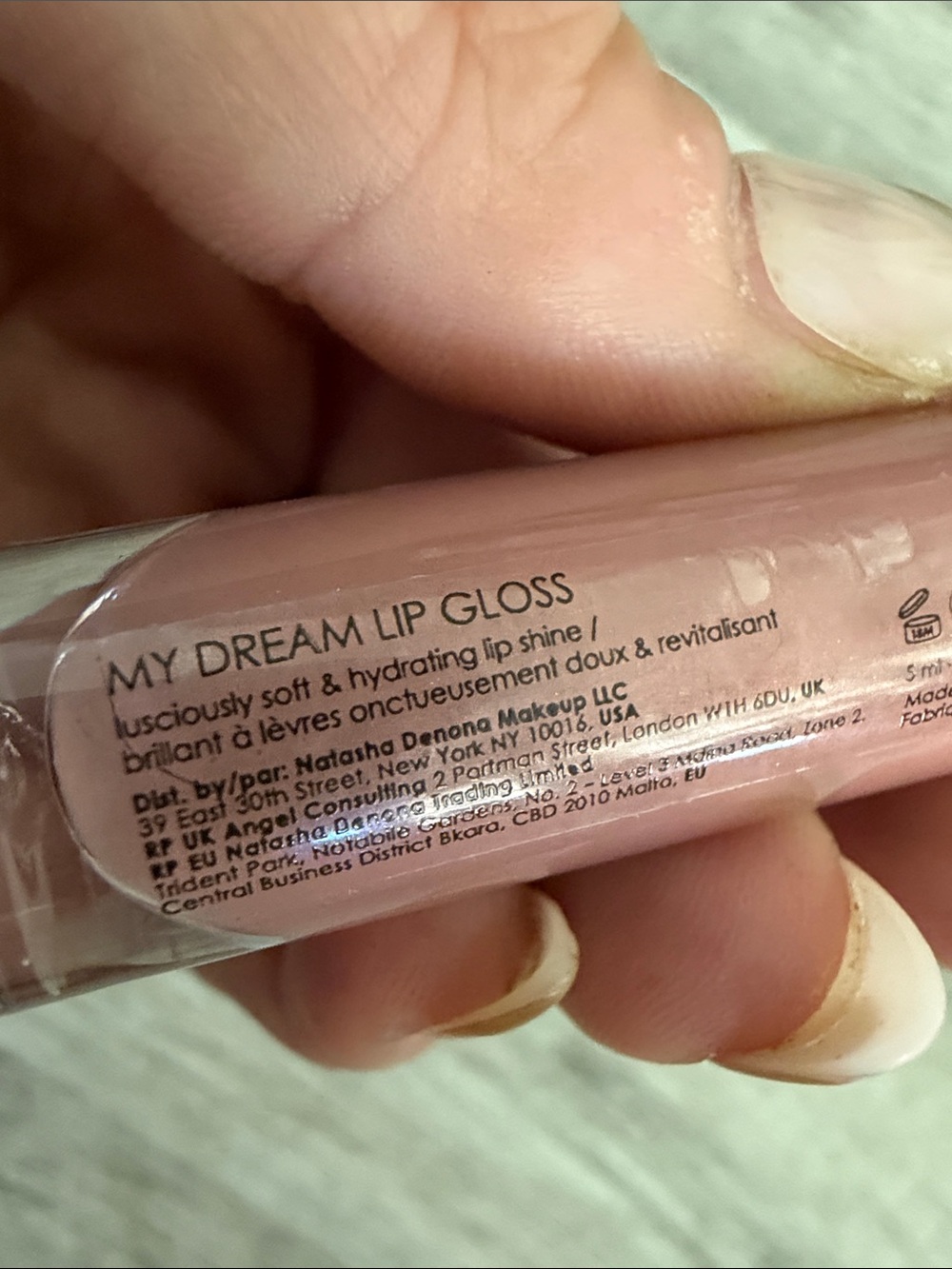 Natasha Denona Pink Nude Liquid Lipstick - Soft Rose Beige - Picture 2 of 3